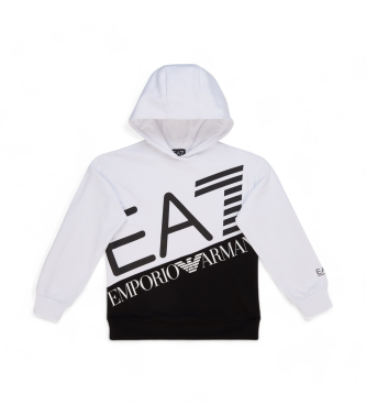 EA7 Sweat-shirt Train Logo Series blanc