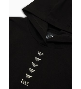 EA7 Logo Eagle sweatshirt sort