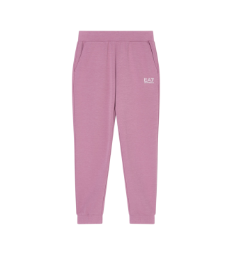 EA7 Pantaln Logo Series Tape rosa