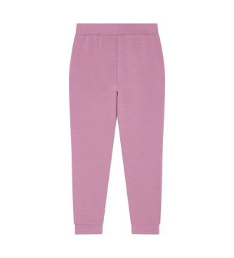 EA7 Pantaln Logo Series Tape rosa