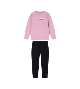 EA7 Tracksuit Logo Series pink