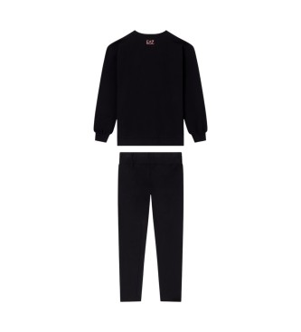 EA7 Tracksuit Logo Series noir