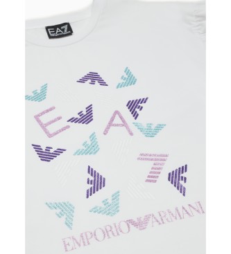 EA7 Koszulka z orłem biała