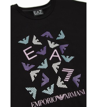 EA7 Train Logo Series T-shirt schwarz