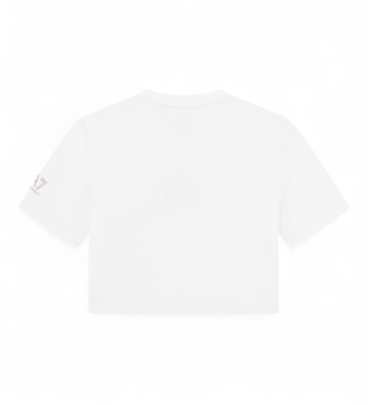 EA7 Train Logo Serie T-shirt wit