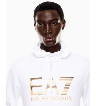 EA7 Sweatshirt mit Kapuze und wei�em Maxilogotyp