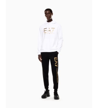 EA7 Sweatshirt mit Kapuze und wei�em Maxilogotyp
