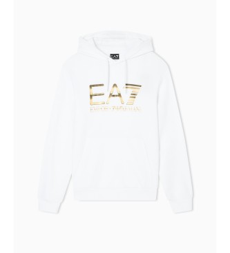 EA7 Sweatshirt mit Kapuze und wei�em Maxilogotyp