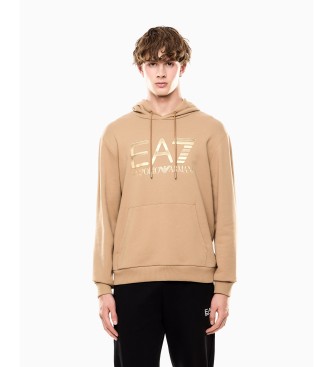 EA7 Sweater Maxilogootype beige