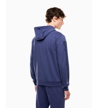 EA7 Sweat-shirt Logo Series bleu