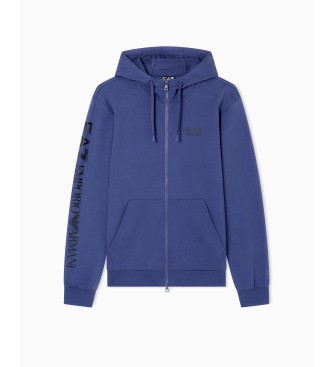 EA7 Sweat-shirt Logo Series bleu