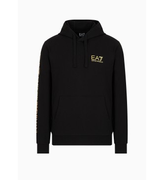 EA7 Train Logo Serie Sweatshirt zwart