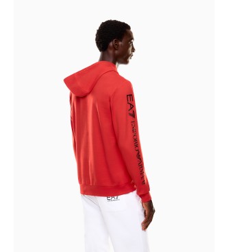 EA7 Sweatshirt Logo Series rouge