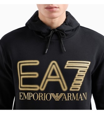 EA7 Klasična majica črna