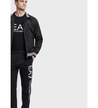 EA7 Spodnie z serii Train Logo czarne