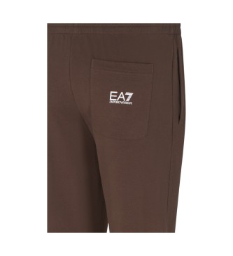 EA7 Calas castanhas com logtipo