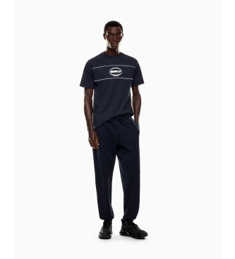 EA7 Calas da srie Jogger da Marinha
