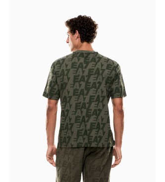 EA7 Logo Series Asv T-shirt green