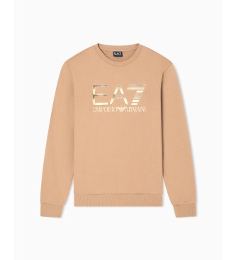 EA7 Sweat-shirt beige Train Logo Series