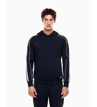 EA7 Sweat  capuche Logo Series navy