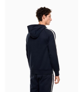 EA7 Sweat  capuche Logo Series navy