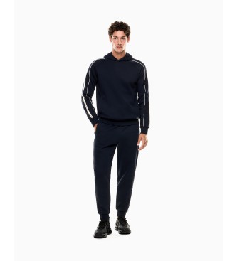 EA7 Sweat  capuche Logo Series navy