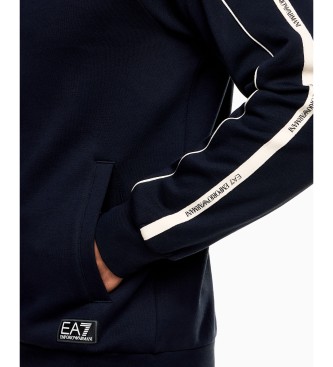 EA7 Sweat  capuche Logo Series navy