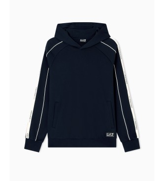 EA7 Sweat  capuche Logo Series navy