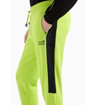 EA7 Logo Series Coft Trousers green