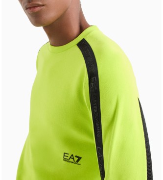 EA7 Sweatshirt Logo Tape verde