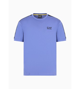 EA7 T-shirt azul da srie Logo