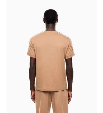 EA7 Logo Series T-shirt brown