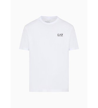 EA7 Koszulka z logo Train biała