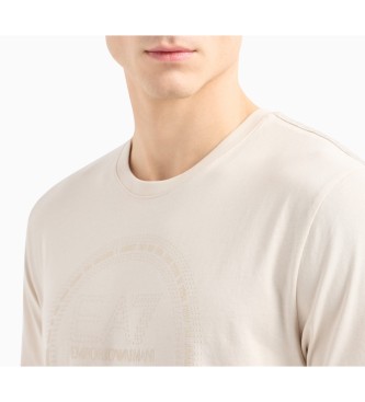 EA7 T-shirt beige Asv Milano