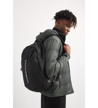 EA7 Train Logo Series U Rucksack schwarz