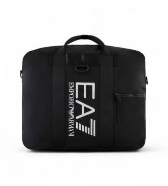 EA7 Logo Series Sports Bag black