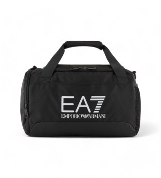 EA7 Petit sac en tissu technique avec maxilogotype noir