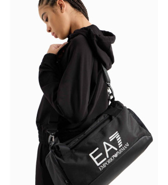 EA7 Petit sac en tissu technique avec maxilogotype noir