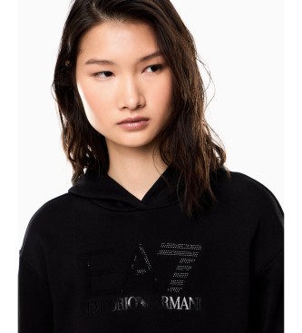 EA7 Camisola Fancy Strass preta