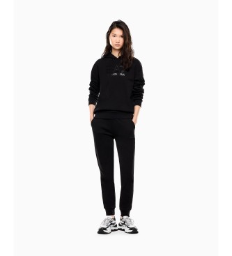 EA7 Camisola Fancy Strass preta