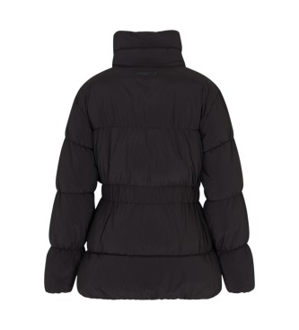 EA7 Najlonska prešita jakna Logo Series black