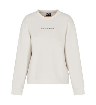 EA7 Sudadera Logo Series beige