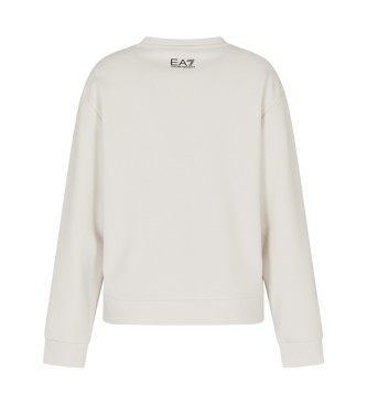 EA7 Sudadera Logo Series beige