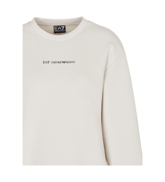 EA7 Sudadera Logo Series beige