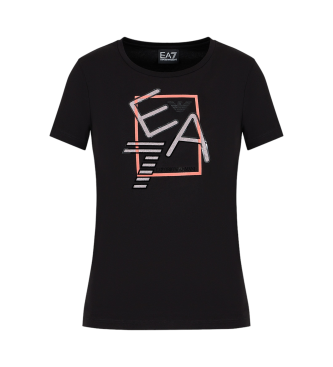 EA7 T-shirt Train Logo Series nera