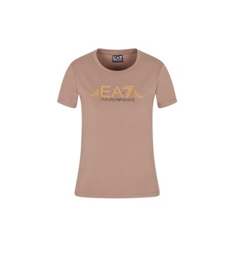 EA7 T-shirt Eagle Logo Crossover bege