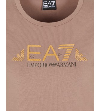 EA7 T-shirt Eagle Logo Crossover bege