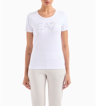 EA7 Camiseta Logo Series Fancy blanco