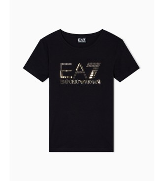 EA7 Logo Series T-shirt schwarz