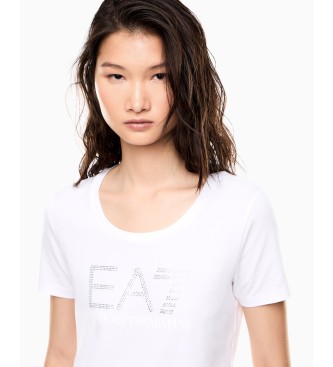 EA7 T-shirt Train Logo Series bianco